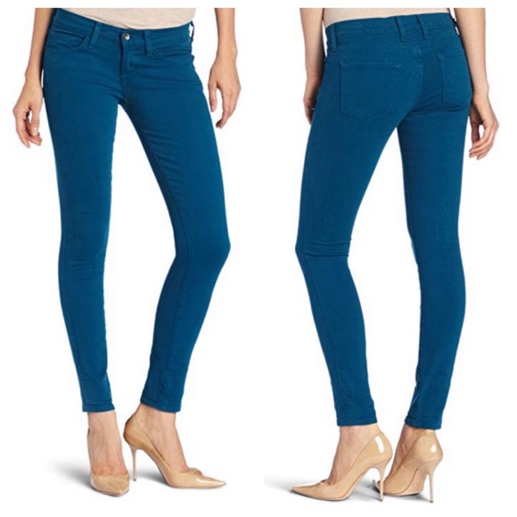 Lucky Brand Jeans Lucky Brand Satin Peacock Charlie Skinny Jeans